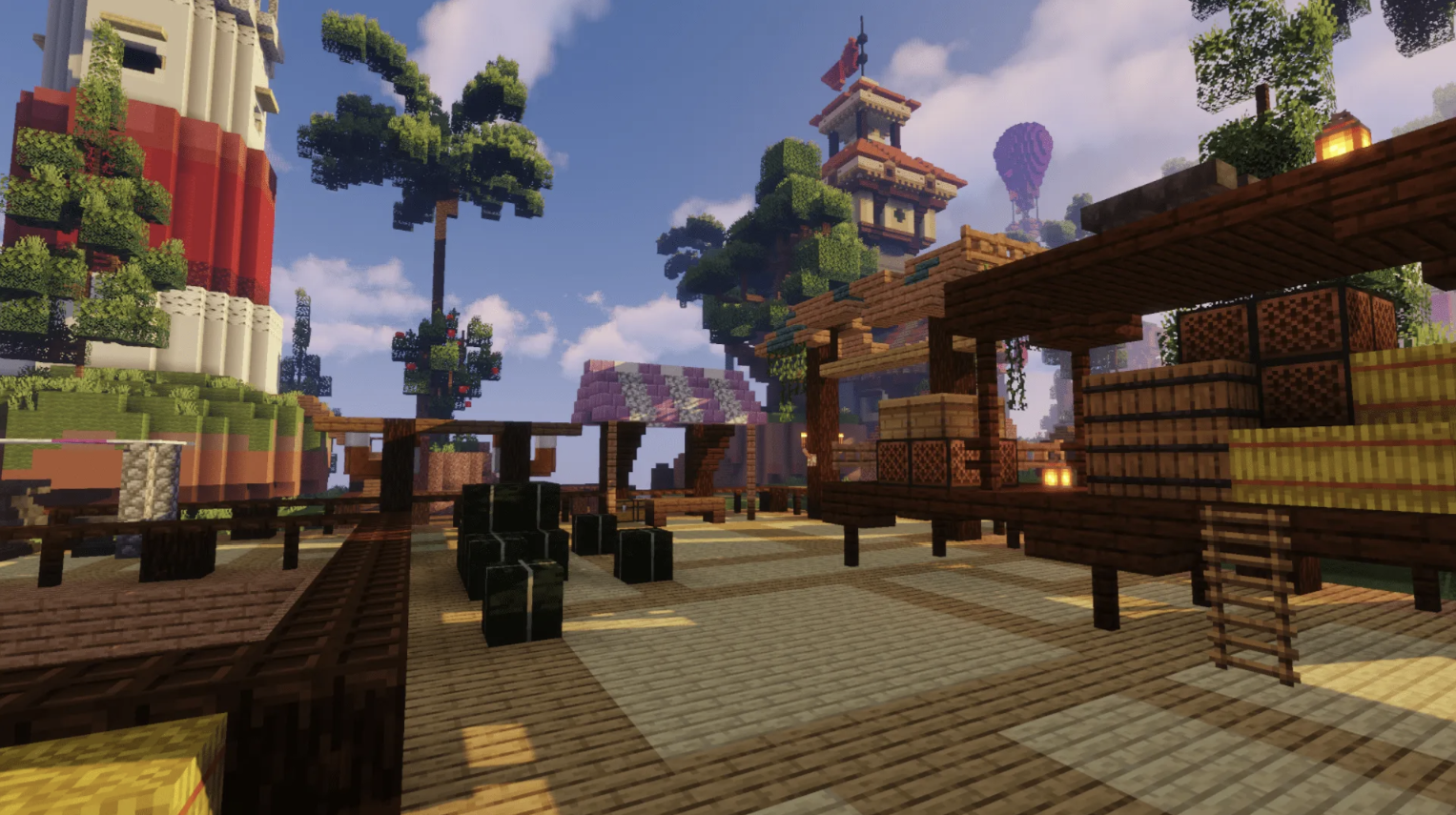 Palm Village - Minecraft Lobby