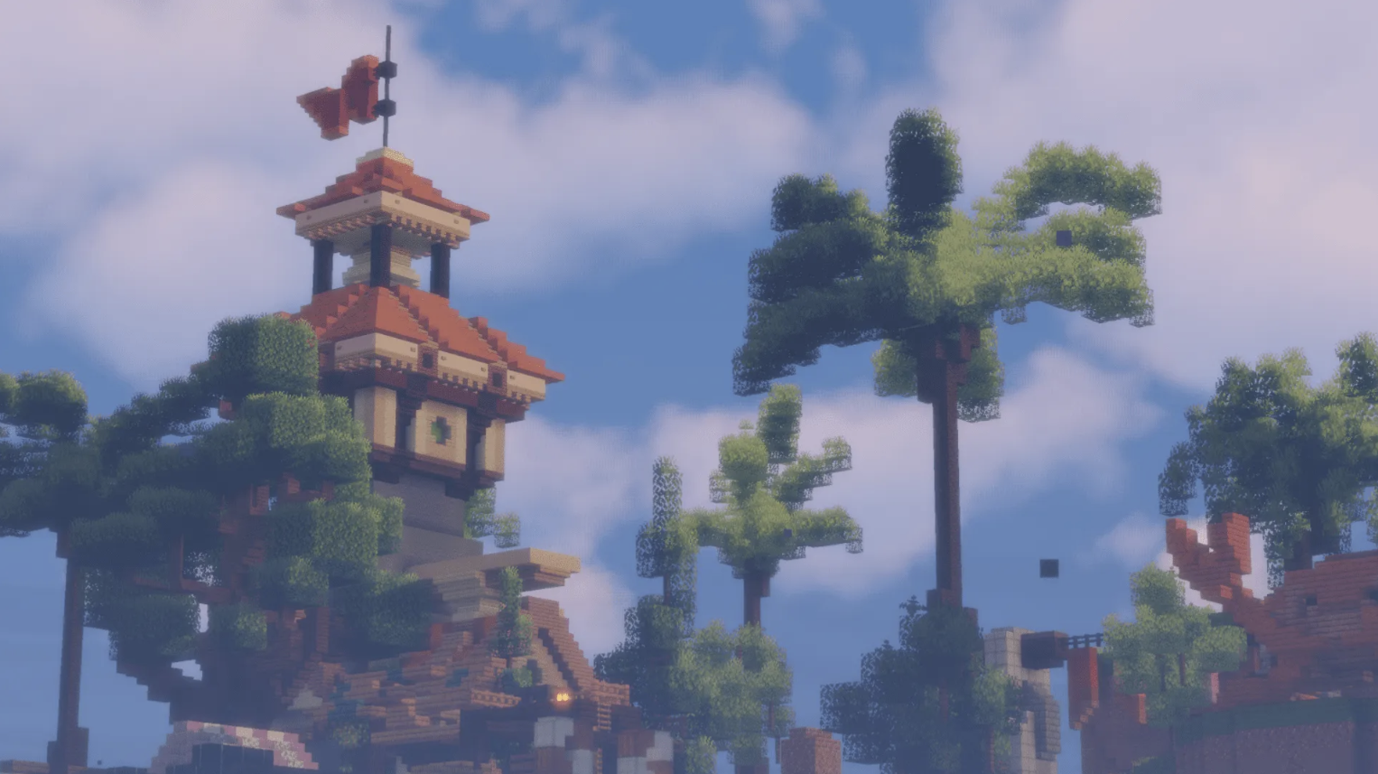 Palm Village - Minecraft Lobby